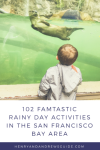 102 Famtastic Rainy Day Activities in San Francisco Bay Area with Kids | Henry and Andrew's Guide | San Francisco with Kids