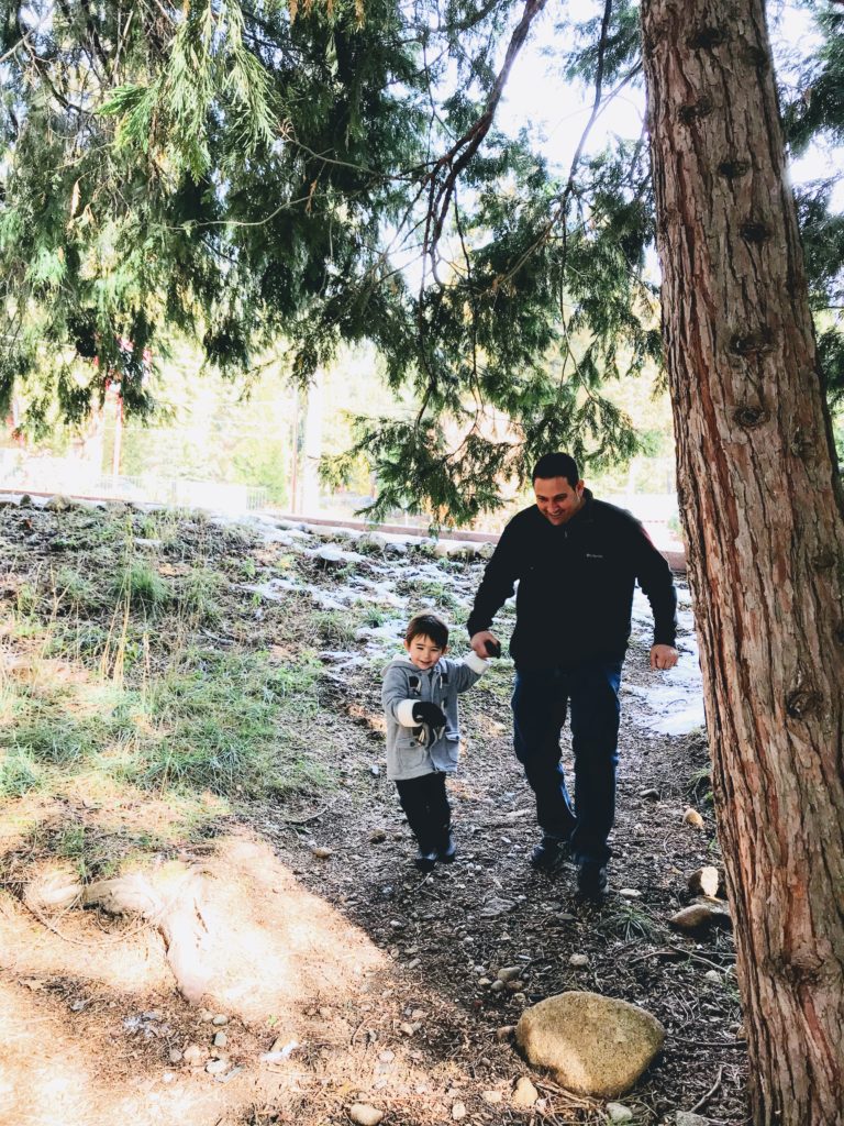 Stanislaus National Forest with kids