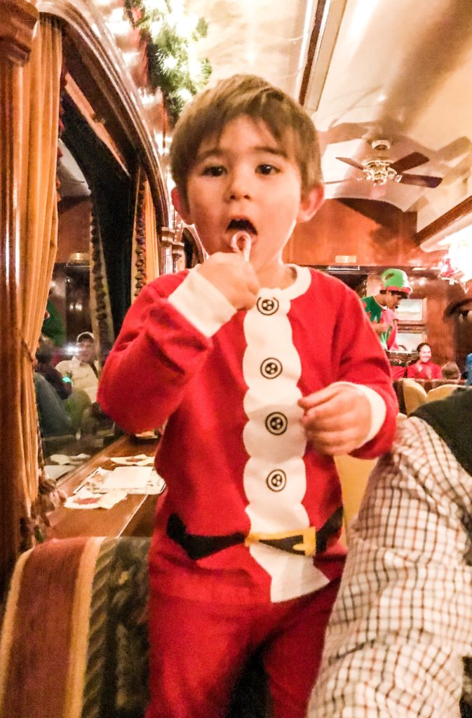 Napa Valley Santa Wine Train Review