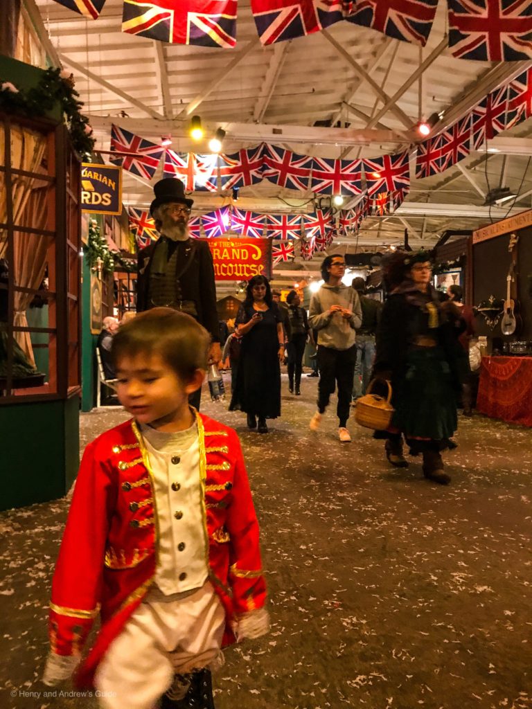 Guide to the Dickens Christmas Fair at Cow Palace Henry and Andrew's