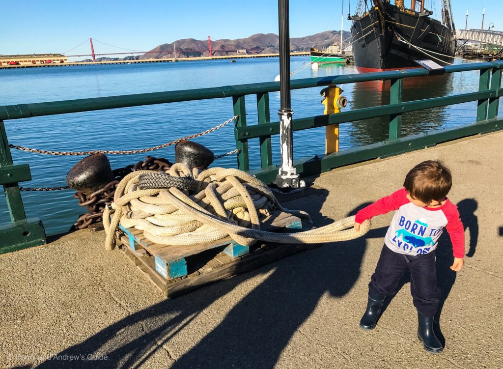 Free at Fisherman's Wharf | San Francisco with Kids | Free Activities in San Francisco with Kids | Henry and Andrew's Guide