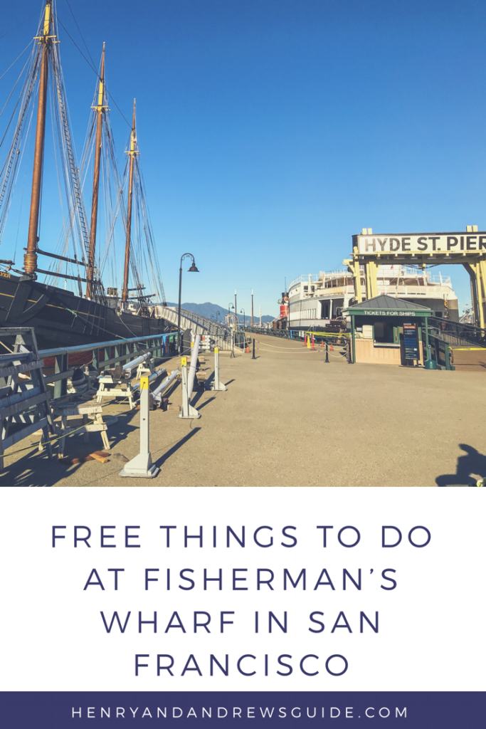 Free at Fisherman's Wharf | San Francisco with Kids | Free Activities in San Francisco with Kids | Henry and Andrew's Guide