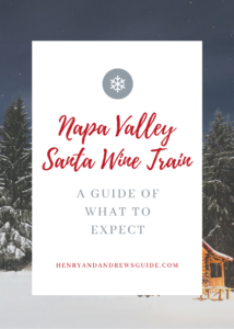 Napa Valley Santa Wine Train