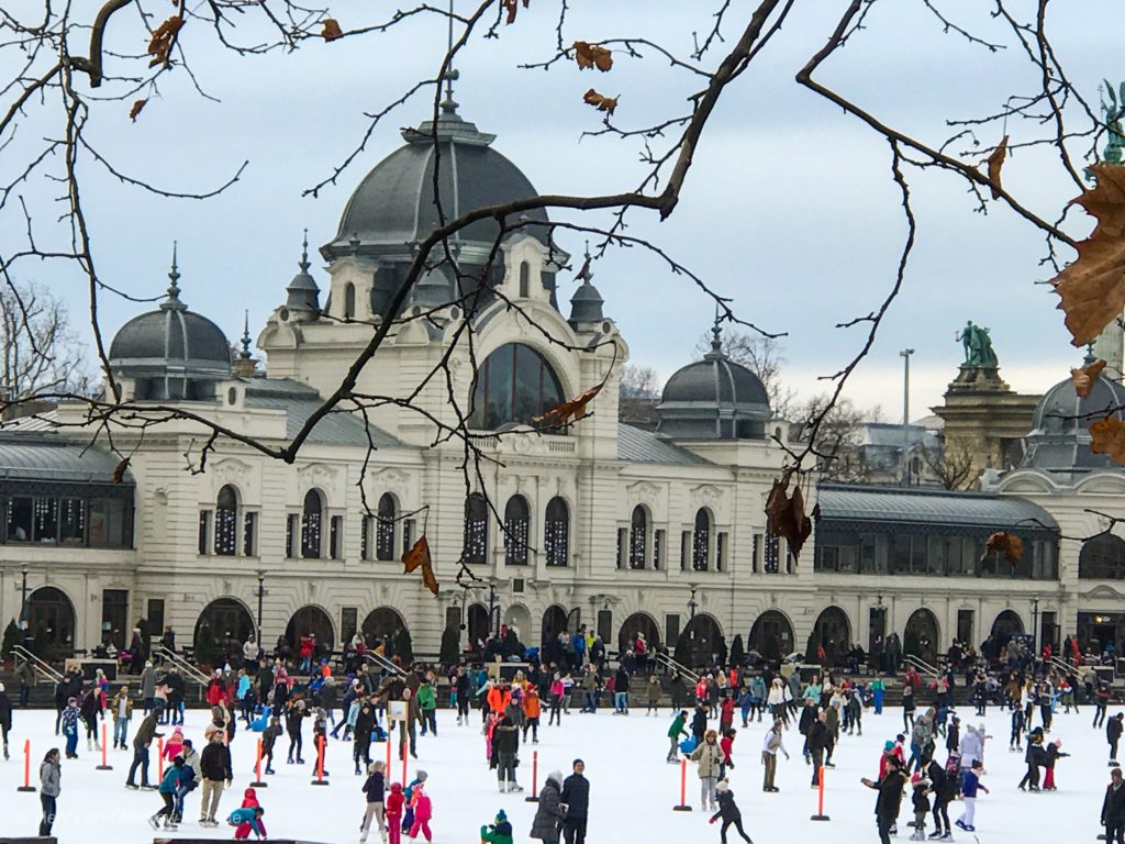 Ice Skating in Budapest with Kids