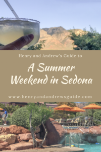 How to Spend a Summer Weekend in Sedona, Arizona - First Timer’s Guide: Things to do outside & ways to stay cool that’s uniquely Sedona. #Sedona #Arizona #summer #summerweekend #weekendgetaway #cathedralrock #sliderock #redrocks #bearizona