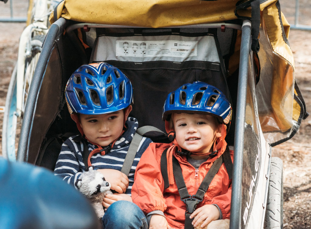 Ready for a bike ride at Yosemite Toddlers