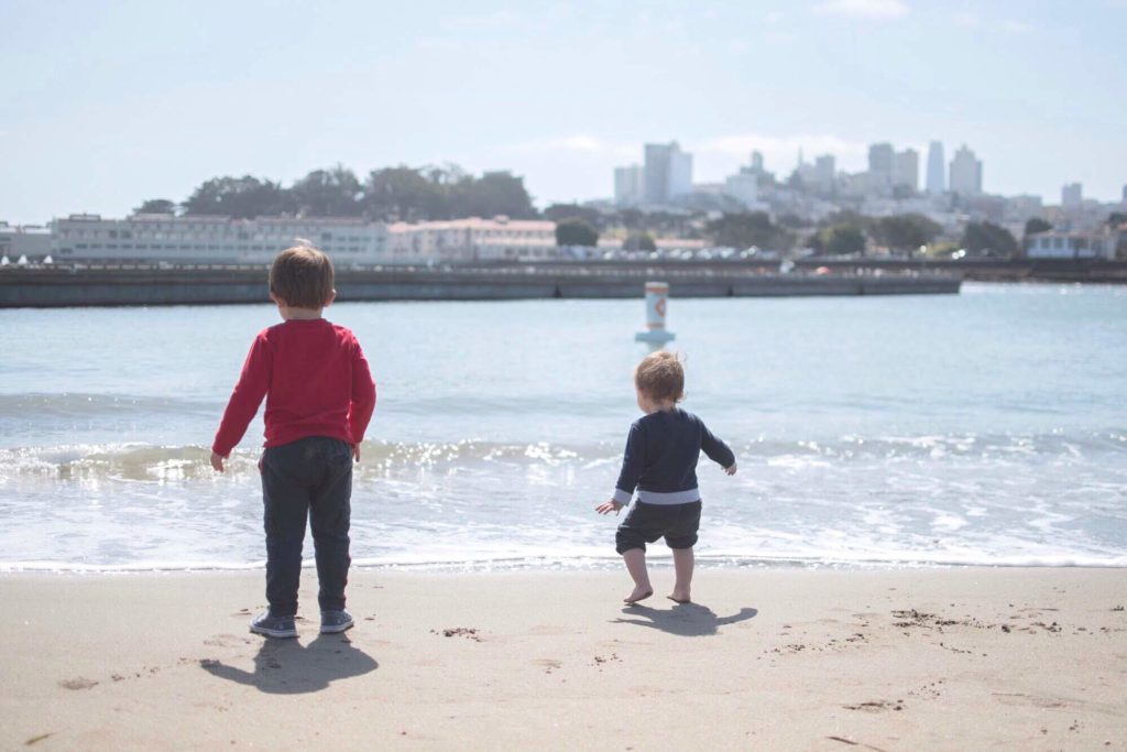 Wave organ beach san fransisco with kids