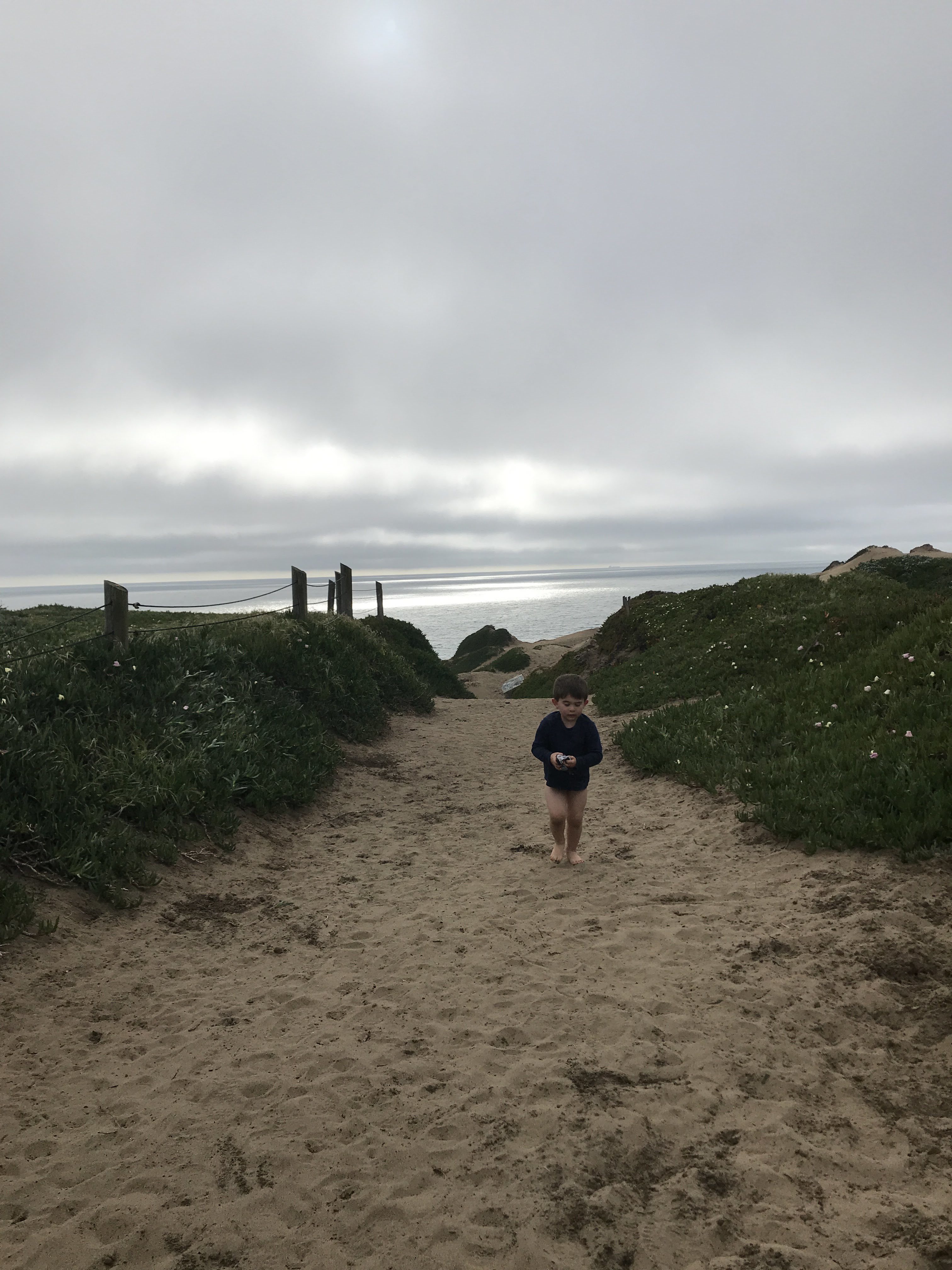 Fort Funston with kids