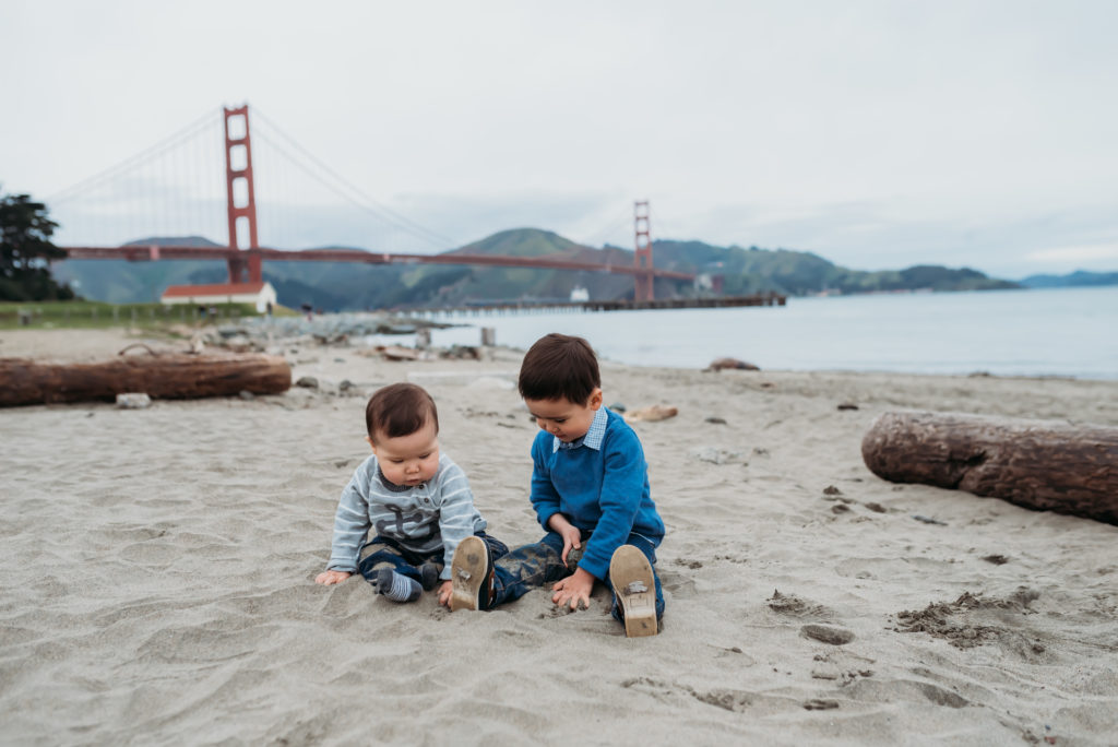 West Beach Crissy Field San Francisco with kids