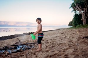 Best Kids Resort Fiji Henry and Andrew's Guide Fiji Holiday with Kids Putting Out Bon Fire on a Beach