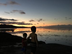 Best Kids Resort Fiji Henry and Andrew's Guide Fiji Holiday with Kids Sunrise from the Ocean Front Beach House